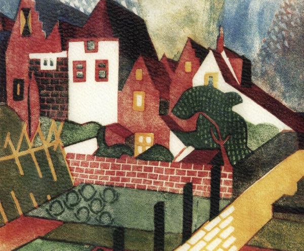 Dorrit Black - Backs of Houses, Veere