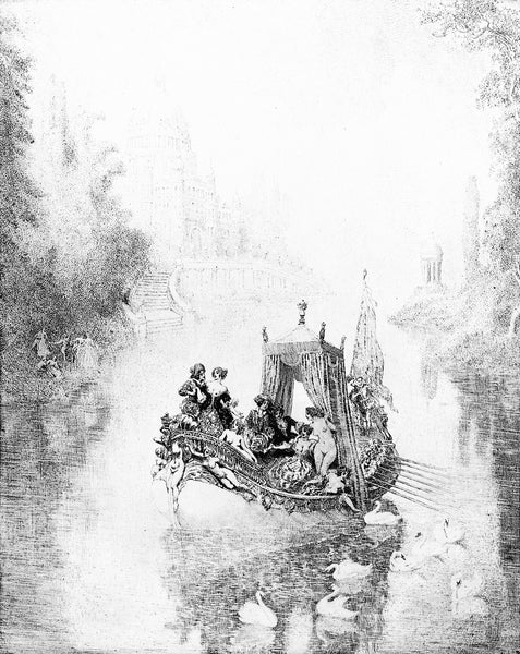 Norman Lindsay - Happy Barge