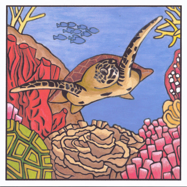 Lyn Randall - Reef 5 - Turtle