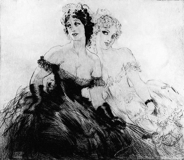 Norman Lindsay - Blonde and Brunette