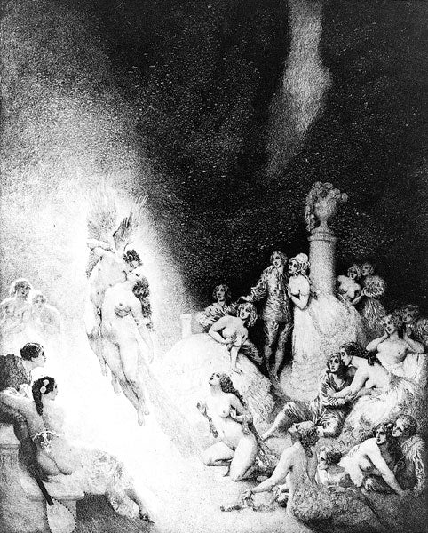 Norman Lindsay - Death in the Garden