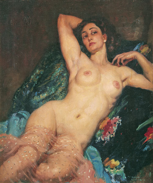 Norman Lindsay - Oil Languor