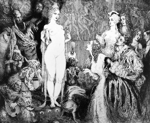 Norman Lindsay - Priestess to the Magi