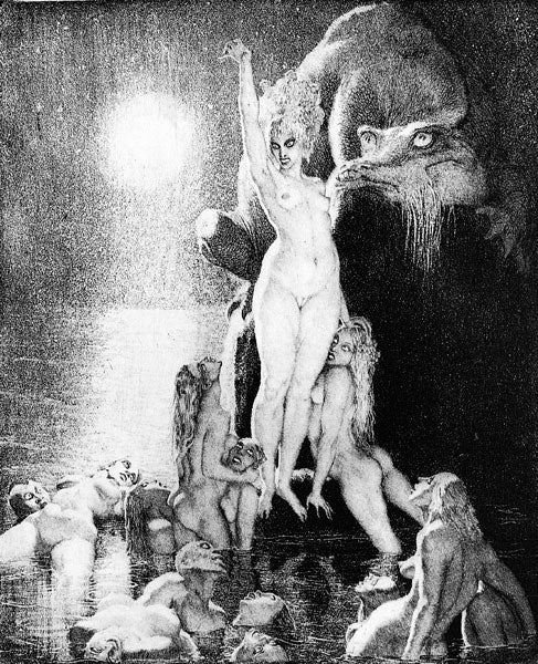 Norman Lindsay - Sea Magic