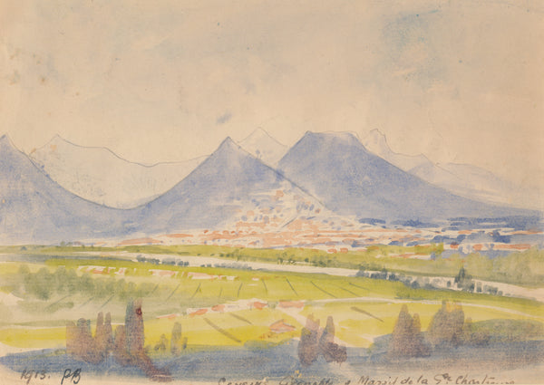 Peter Bousfield - France - Seysins Grenoble and Massif de La G. Chartreuse