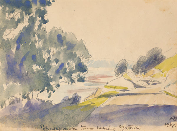 Peter Bousfield - New Zealand - Pohutakawa Trees nearing Opotiki