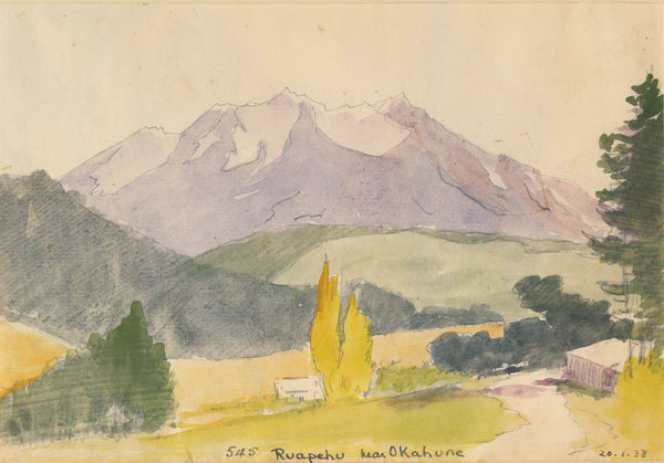 Peter Bousfield - New Zealand - Ruapehu near Okahune