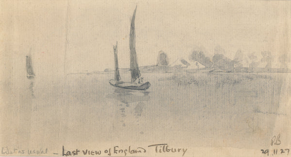 Peter Bousfield - England - Last View of England - Tilbury