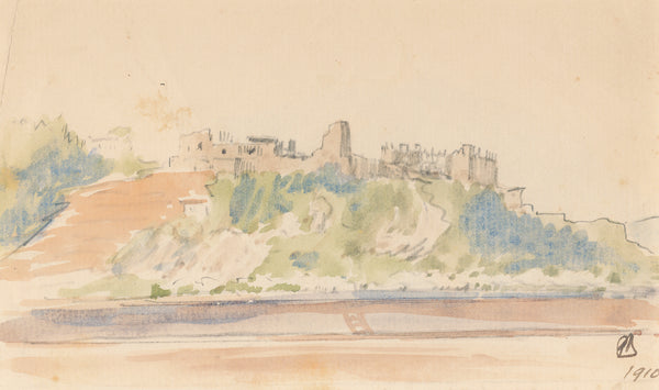 Peter Bousfield - Germany - Ruine Rheinfels Destroyed by the French in 1816