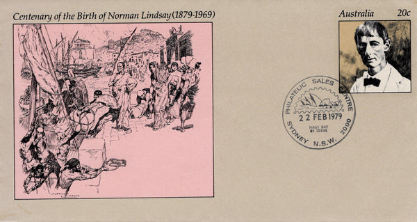 FDC - Norman Lindsay - Philatelic Sales Centre