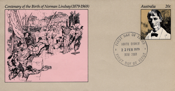 FDC - Norman Lindsay - North Sydney