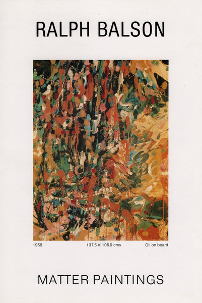 Ralph Balson: Matter Paintings