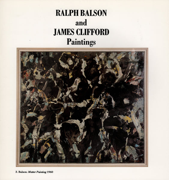 Ralph Balson and James Clifford: Paintings