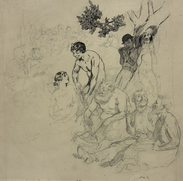 Norman Lindsay - Picnic