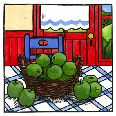 Lyn Randall - Kitchen 2 - Apples