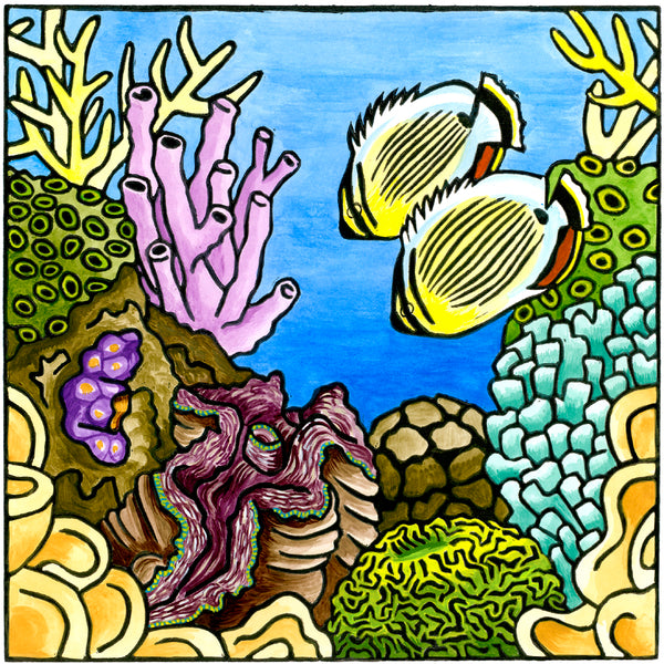 Lyn Randall - Reef 1 - Butterfly Fish