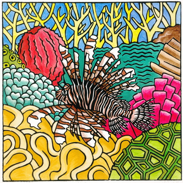 Lyn Randall - Reef 2 - Lionfish