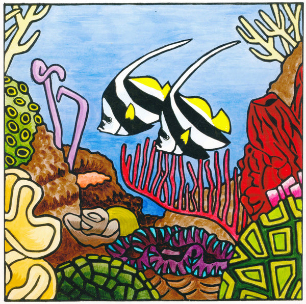 Lyn Randall - Reef 4 - Banner Fish