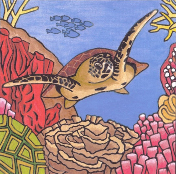 Lyn Randall - Reef 5 - Turtle