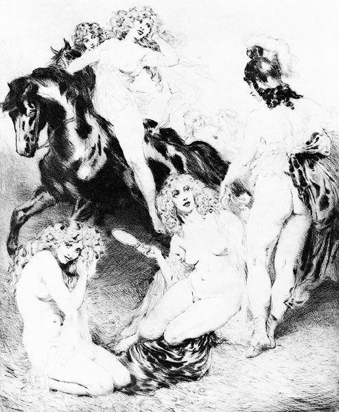 Norman Lindsay Facsimile Etchings - Estates (special prices of 30% discount)