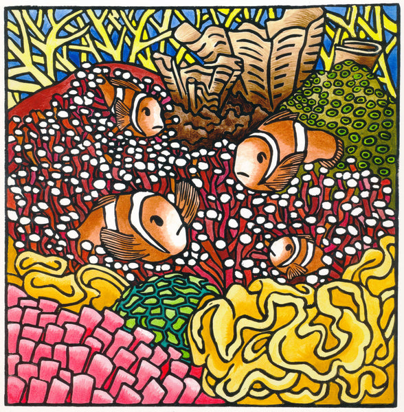 Lyn Randall - Reef 6 - Clownfish