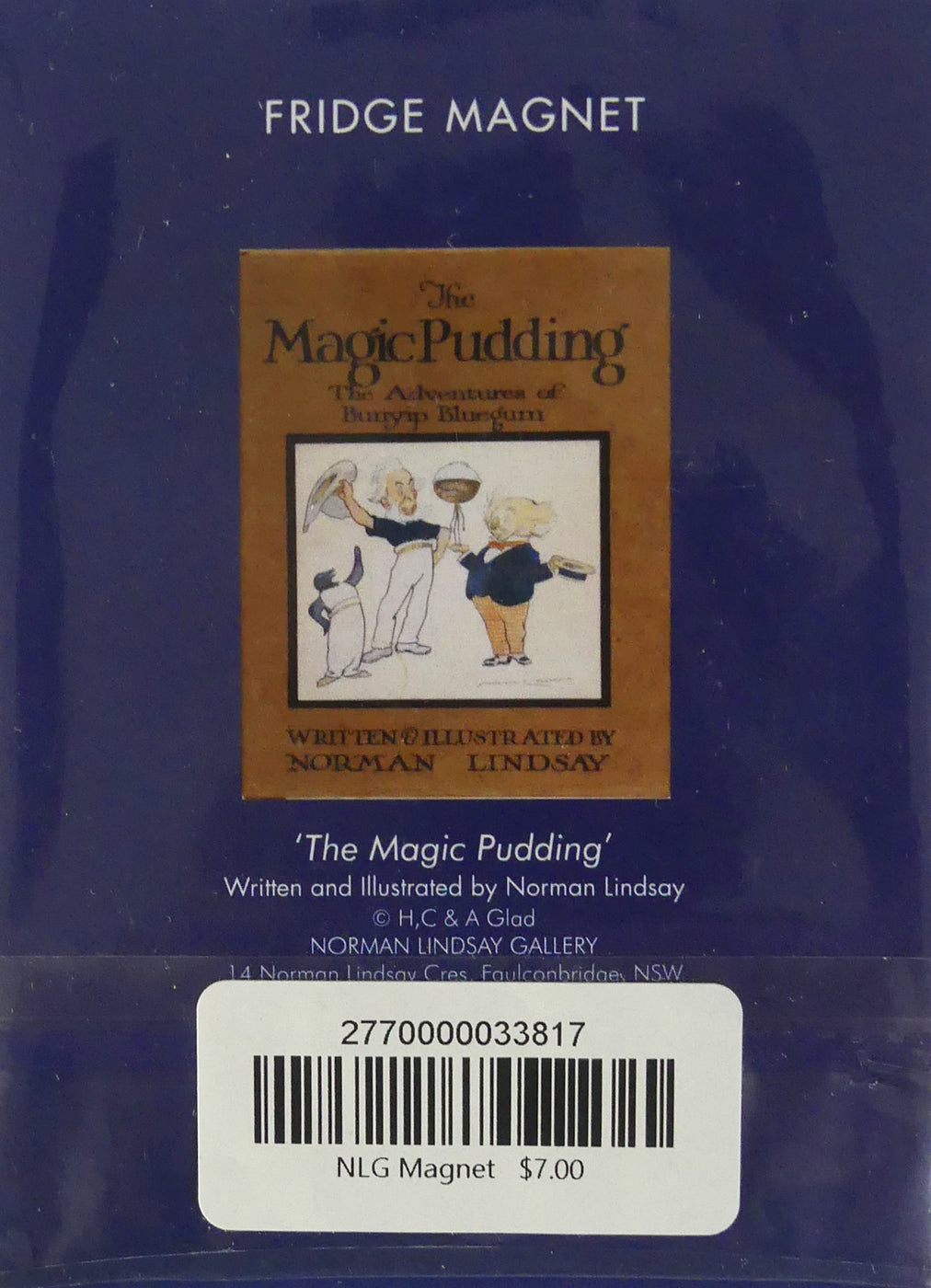 Magic Pudding Pattern Fridge Magnet - Magic Pudding – Odana Bloomfield