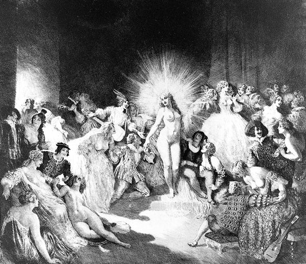 Norman Lindsay - Life in the Temple