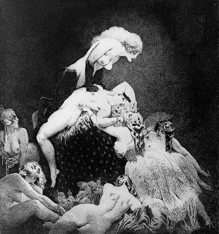 Norman Lindsay - Facsimile Etchings - all works published from 1974 - 2023