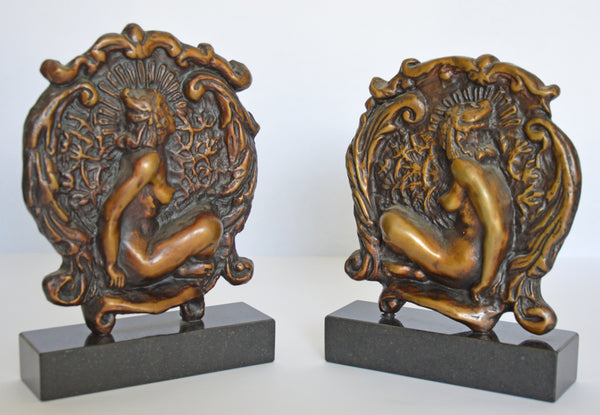 Norman Lindsay - Pair of Bookends